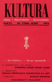 PARIS KULTURA – 1976 / 346+347 Cover Image