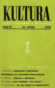 PARIS KULTURA – 1978 / 366 Cover Image
