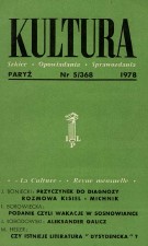 PARIS KULTURA – 1978 / 368 Cover Image