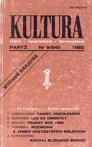 PARYSKA KULTURA – 1992 / 540