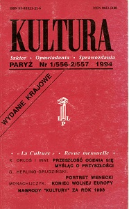 PARYSKA KULTURA – 1994 / 556+557