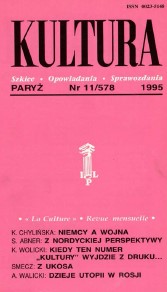 PARIS KULTURA – 1995 / 578 Cover Image