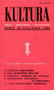 PARYSKA KULTURA – 1999 / 622+623