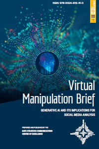 Virtual Manipulation Brief 2023/1: Generative AI and its Implications for Social Media Analysis Cover Image
