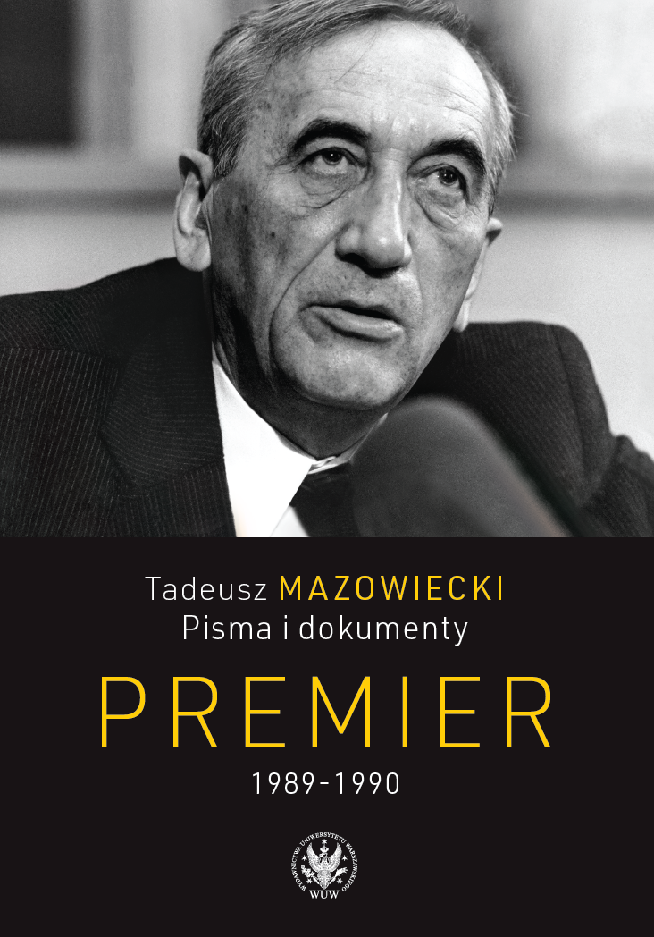 Tadeusz Mazowiecki Cover Image