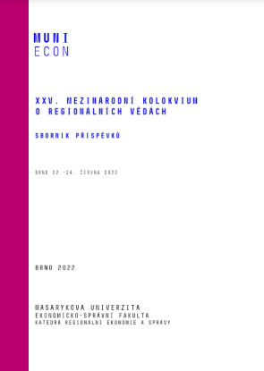 TEORETICKÝ KONCEPT ZÁMECKÝCH A PANSKÝCH BROWNFIELDŮ V ČESKÉ REPUBLICE