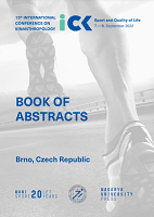 13th International Conference on Kinanthropology. Sport and Quality of Life: Book of Abstracts. September 7-9, 2022 Cover Image