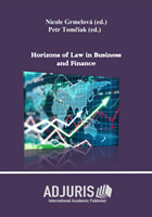 Horizons of Law in Business and Finance