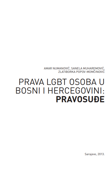 Prava LGBT osoba u Bosni i Hercegovini: Pravosuđe
