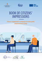 Book of Citizens' Impressions: Citizens' engagement in campaigns for better public administration in Serbia