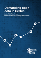 Demanding open data in Serbia: Role of think tanks and research-based civil society organizations