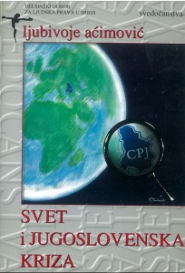 The World and the Yugoslav Crisis Cover Image