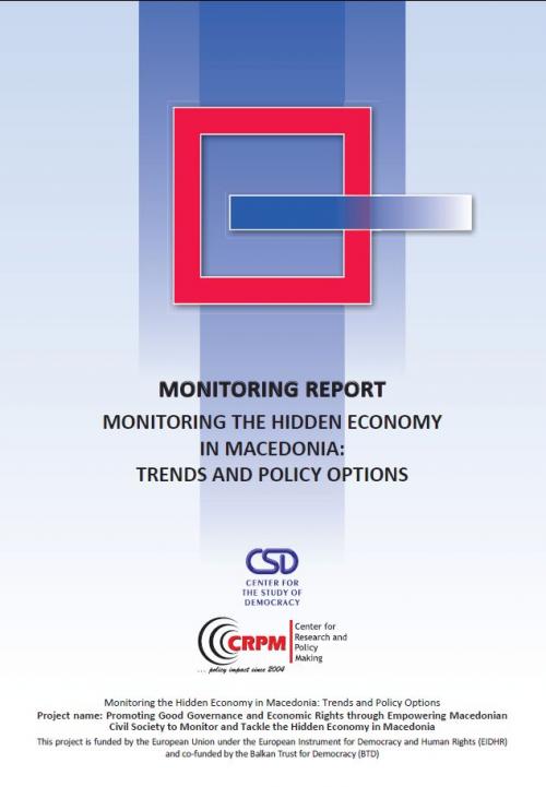 Monitoring the Hidden Economy in Macedonia: Trends and Policy Options Cover Image