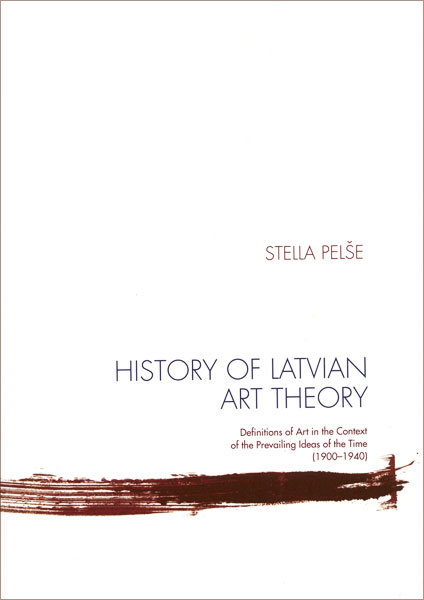 History of Latvian Art Theory Cover Image