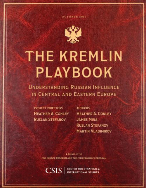 The Kremlin Playbook: Understanding Russian Influence in Central and Eastern Europe Cover Image