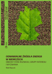 Renewable energy sources in Germany. Current state of development, interest groups and challenges