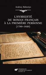 The Hybridity of the French First-Person Novel (1789–1820) Cover Image