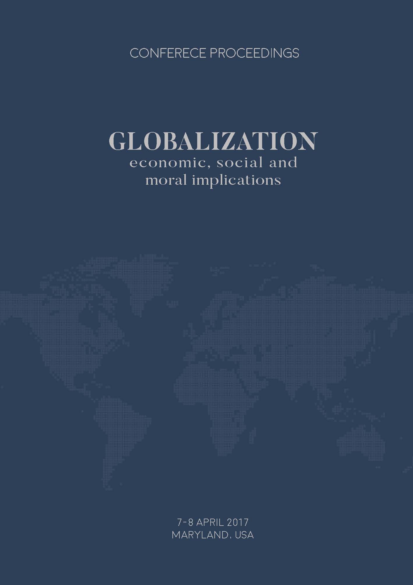 GLOBALIZATION – Economic, Social and Moral Implications Cover Image
