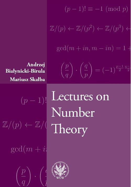 Lectures on Number Theory