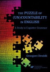 The Puzzle of (Un)Countability in English. A Study in Cognitive Grammar Cover Image