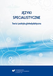 The use of information technology in specialist language teaching – indication of Internet sources as teaching aids Cover Image