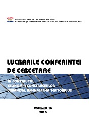 Lucrările conferinţei de cercetare în construcţii, economia construcţiilor, urbanism şi amenajarea teritoriului