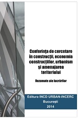 Research conference on constructions, economy of constructions, architecture, urbanism and territorial development. Abstract Proceedings