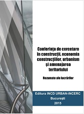 Research conference on constructions, economy of constructions, architecture, urbanism and territorial development. Abstract Proceedings Cover Image