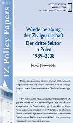 Revival of the civil society. Development of the third sector in Poland 1989 - 2008