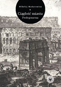 Continuity of the City. Prolegomenon Cover Image