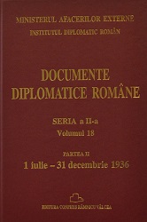 Documente Diplomatice Române (1 iulie - 31 decembrie 1936)