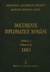 Documente Diplomatice Române (1883)