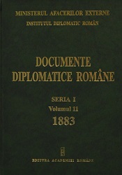 Romanian Diplomatic Documents (1883) Cover Image