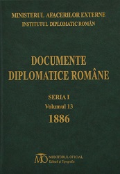 Romanian Diplomatic Documents (1886) Cover Image