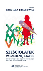 A six-year-old at a school desk – lowering the compulsory school age in Polish education system
