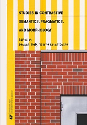 Studies in Contrastive Semantics, Pragmatics, and Morphology Cover Image