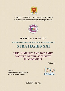 INTERNATIONAL SCIENTIFIC CONFERENCE STRATEGIES XXI. The Complex and Dynamic Nature of the Security Environment - Volume 1