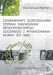 Determinants of improvement of the environmental management system compliant with the requirements of ISO 14001 Cover Image