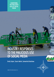 INDUSTRY RESPONSES TO THE MALICIOUS USE OF SOCIAL MEDIA Cover Image