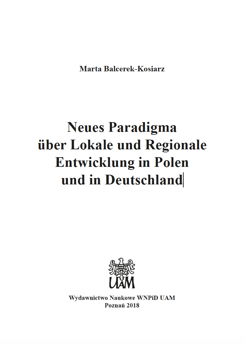 New Paradigm on Local and Regional Development in Poland and Germany