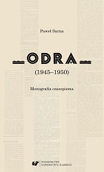 „ODRA” (1945–1950) A monograph of the journal Cover Image