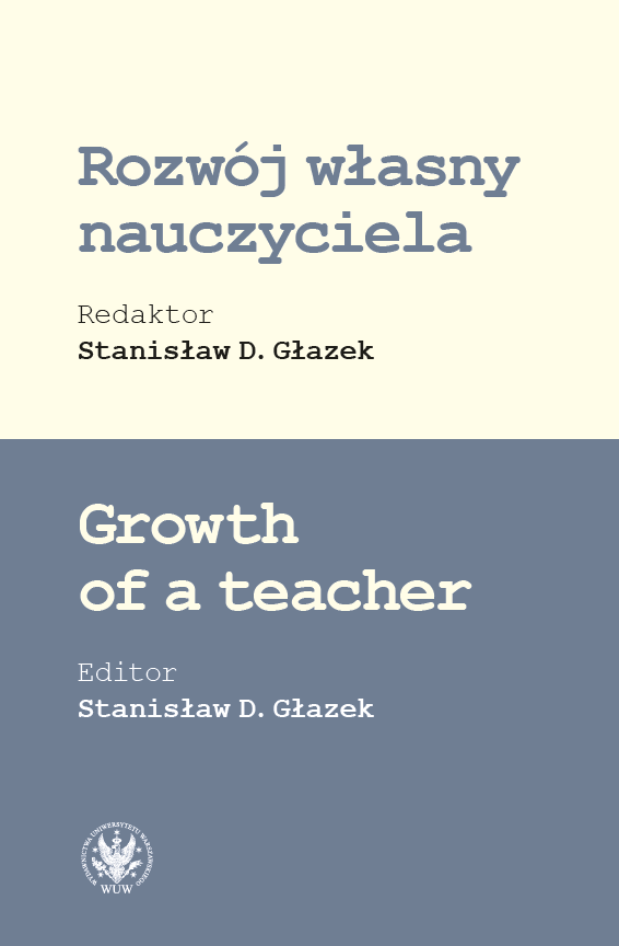 Professional growth of a teacher Cover Image