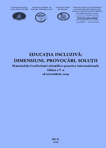 Oportunități de facilitare a relaţiilor interpersonale la elevii cu CES Cover Image