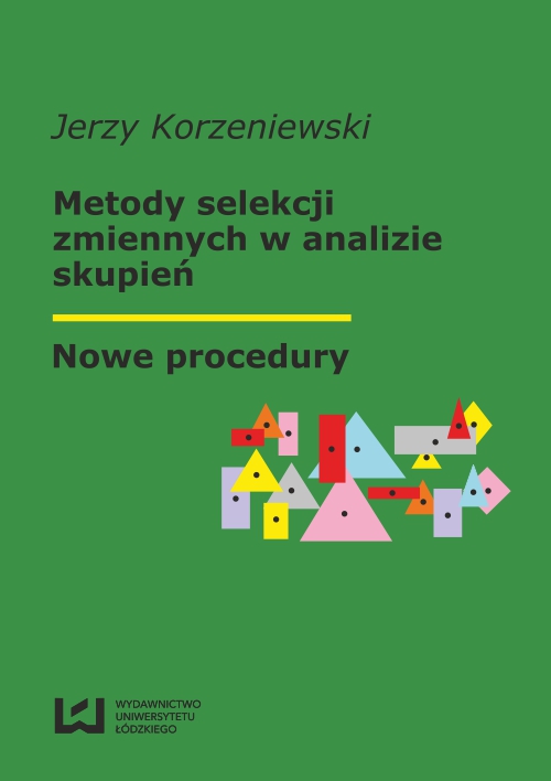 Methods of Variable Selection in Cluster Analysis. New procedures Cover Image