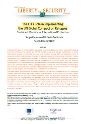 The EU’s Role in Implementing the UN Global Compact on Refugees. Contained Mobility vs. International Protection Cover Image