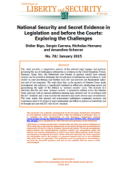 №78 National Security and Secret Evidence in Legislation and before the Courts: Exploring the Challenges Cover Image
