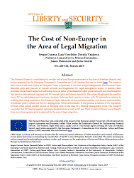 The Cost of Non-Europe in the Area of Legal Migration Cover Image