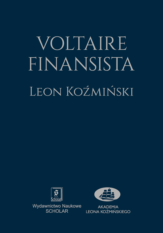Voltaire financier Cover Image