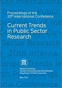 Current Trends in Public Sector Research: Proceedings of the 20th International Conference