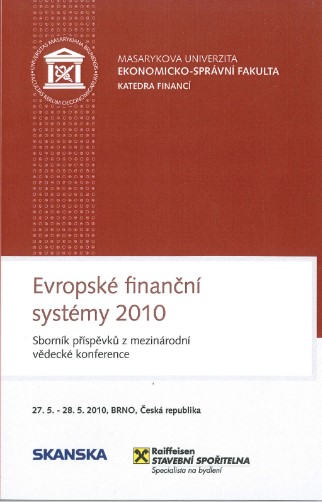 PROBLEMS OF FINANCING PROJECTS PUBLIC-PRIVATE PARTNERSHIP IN SLOVAKIA Cover Image